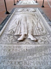 Buried in the Basilica of the Holy Cross